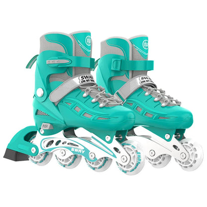 Beginners Inline Roller Skates (Flashing Wheels)