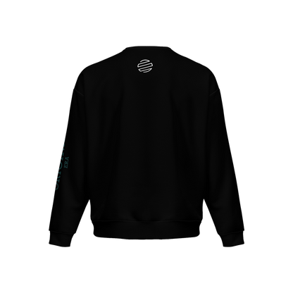 Orignal Era Men’s 'Oxygen' Relaxed Fit Sweatshirt With Front Patch-Super Heavy 375g