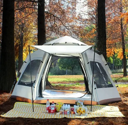 5 - 6 Persons Family Waterproof Pop Up Camping Tent