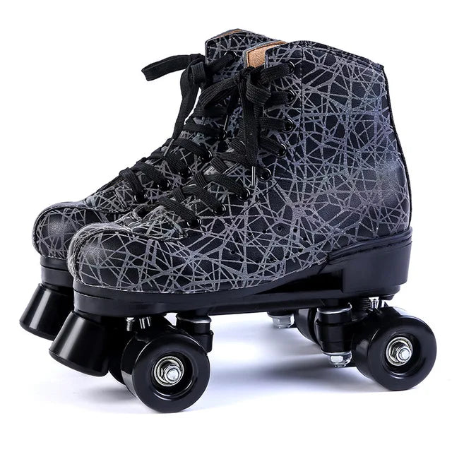 Indoor/Outdoor Classic Quad Roller Skates