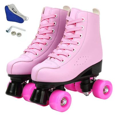 Indoor/Outdoor Classic Quad Roller Skates