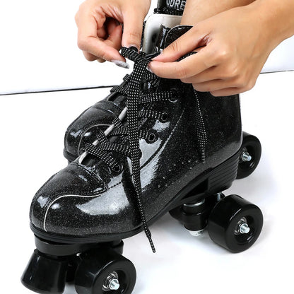 Polyurethane Flash Quad Roller Skates