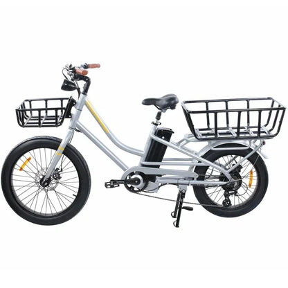Vintage 500w  24'' Electric Cargo Ebike