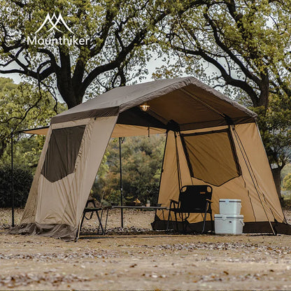 Mounthiker Large  3-6 Persons Outdoor Camping Cabin Window Ultralight Tent