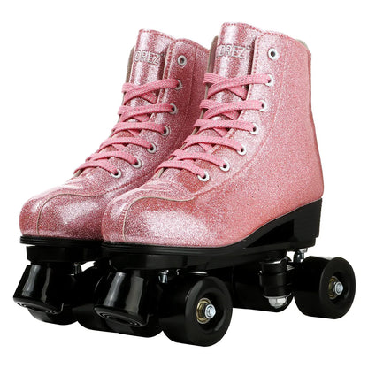 Polyurethane Flash Quad Roller Skates