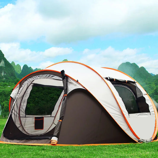 4-6 Person Large Automatic Instant Unfold Outdoor Camping Tent