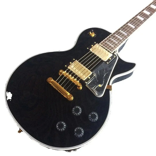 Customized Les Paul Model Electric Guitar with Golden Hardware