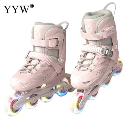 Outdoor 4 Wheels Free Style  Inline Roller Skates
