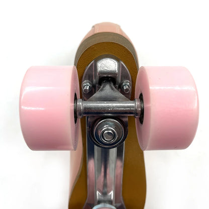 Indoor/Outdoor Figure Quad Roller Skates - Solid Wheels