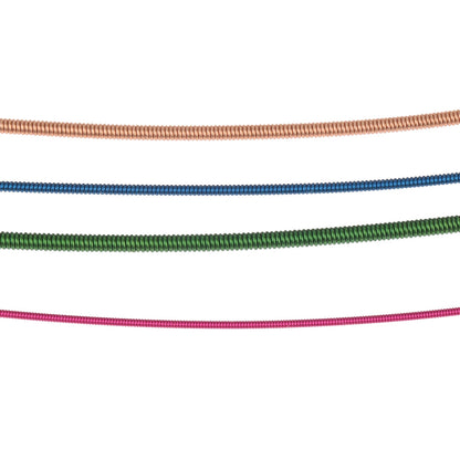 1.2m Stainless Steel Colored Bass Strings  1 Set
