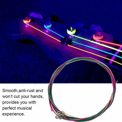 Acoustic Guitar Steel Replacement String  6Pcs/Set