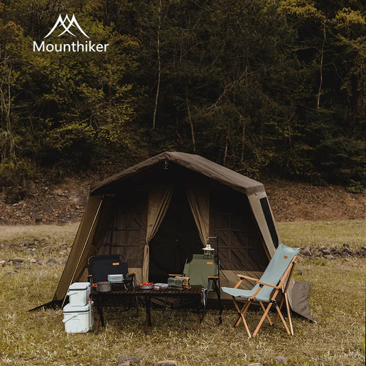 Mounthiker Large  3-6 Persons Outdoor Camping Cabin Window Ultralight Tent