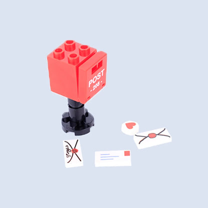 Miniature recreational block toy pieces