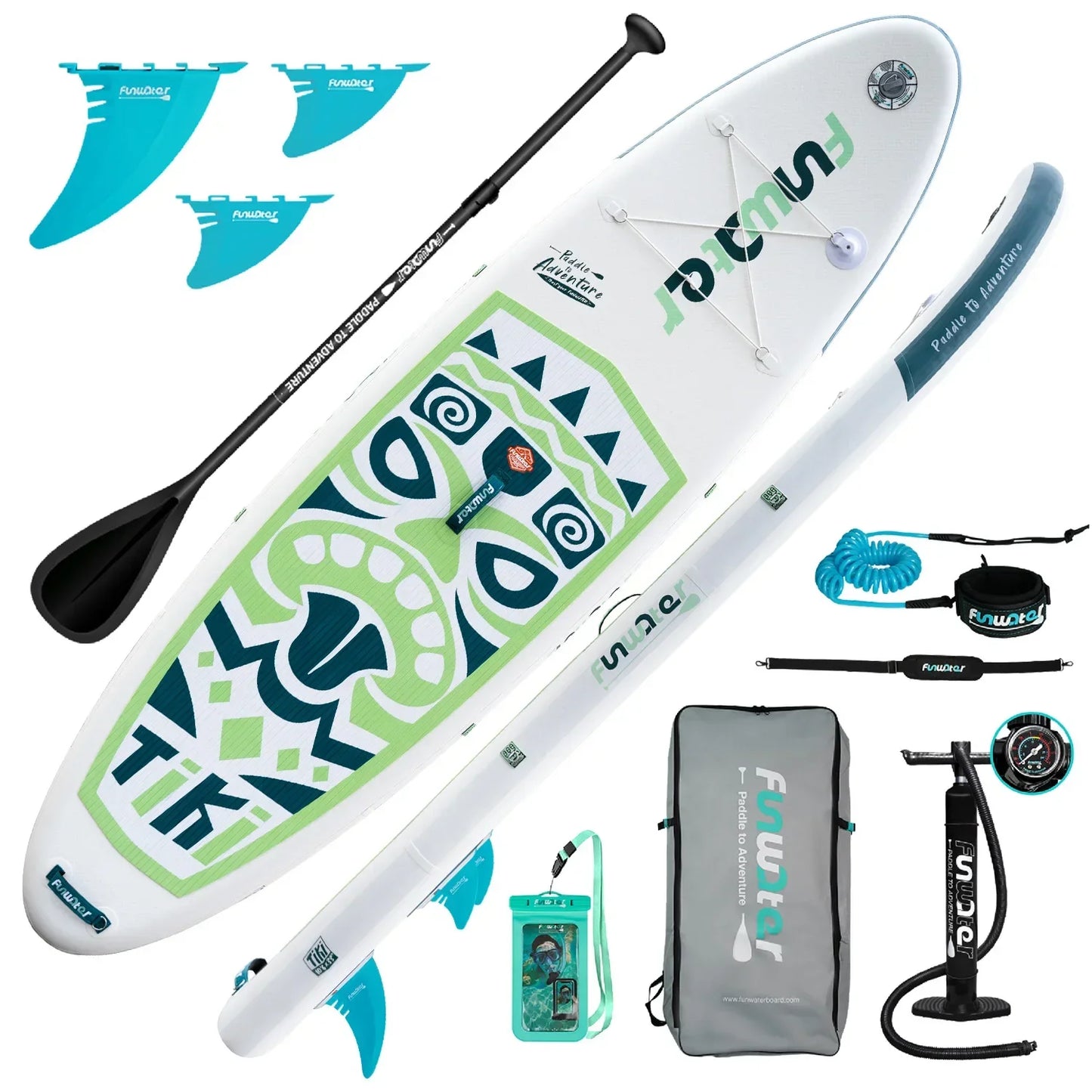 Beginner Portable Thickened Inflatable PVC Paddle Board