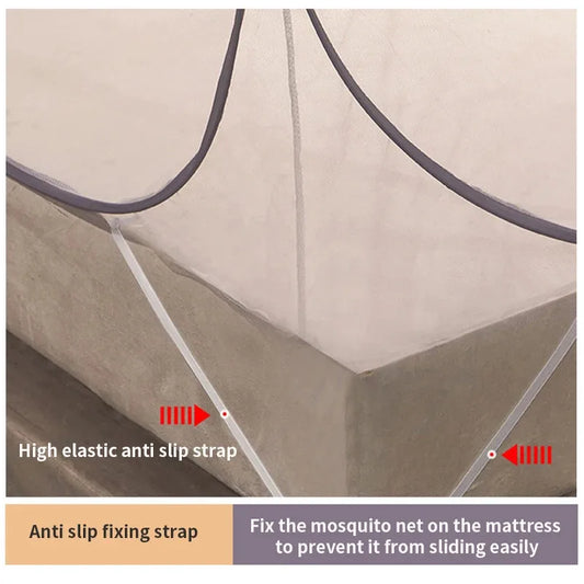 Simple Yurt Bed Canopy Mosquito Net