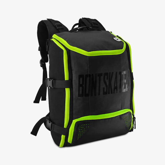 BONT Skates Backpack (Neon Green) - Fits All Skate Types