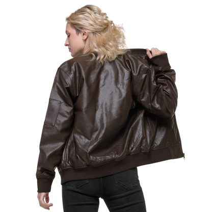 Original Era Classic Leather Bomber Jacket