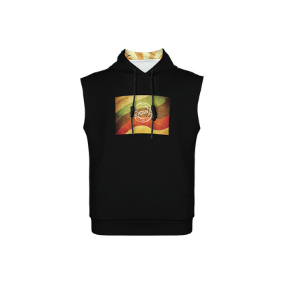 Unisex Regular Fit Sleeveless Pullover Hoodie