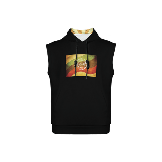 Unisex Regular Fit Sleeveless Pullover Hoodie