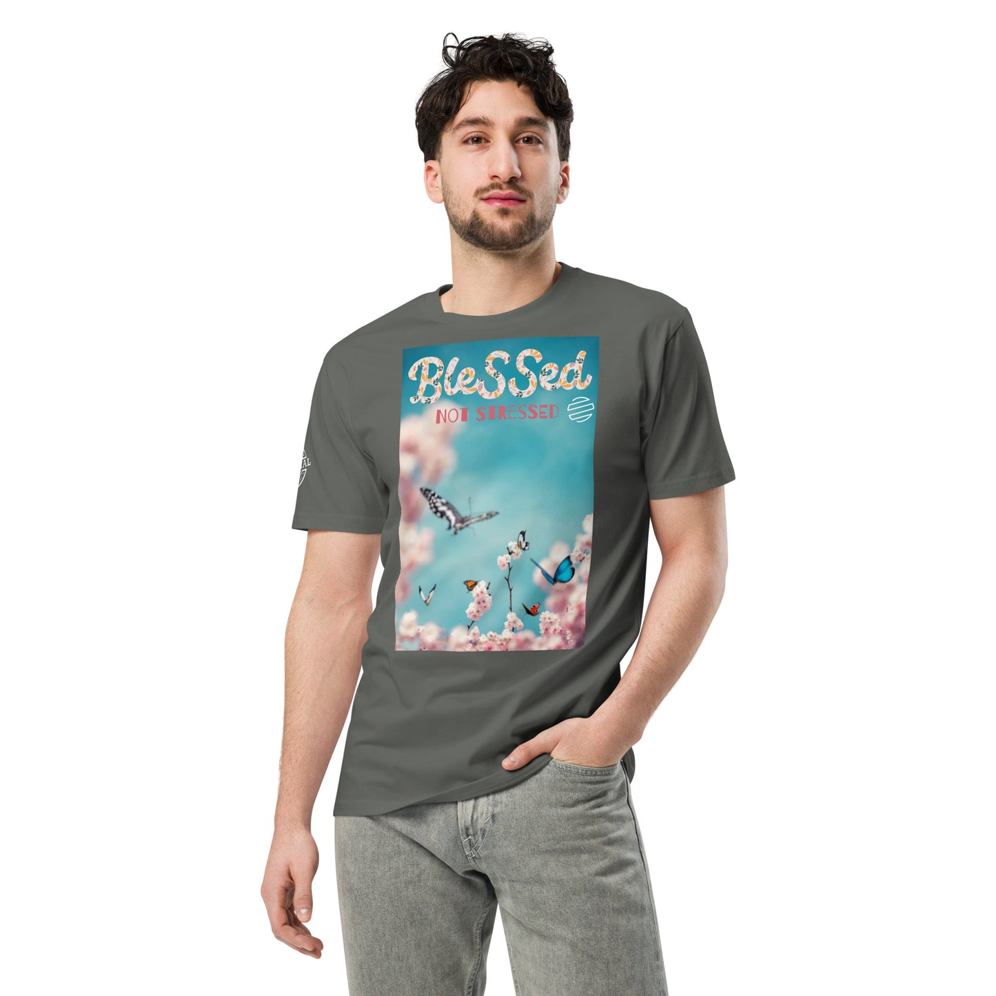 Original Era "Blessed Not Stressed" Unisex Premium T-Shirt