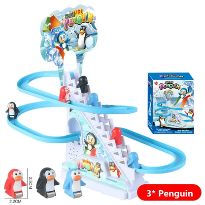 Electric Duck Climbing Stairs Toy