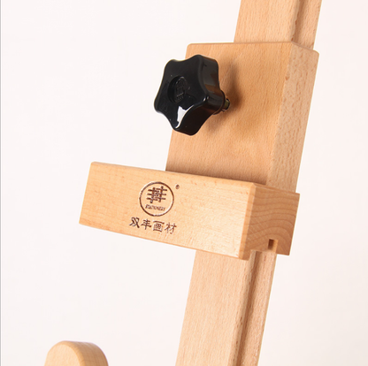Black Colour Artist Wooden A-Frame Lyre Art Easel for Painting