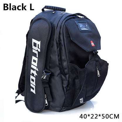Waterproof Oxford Cloth Backpacks Roller Skates Shoes Bags for Inline Speed Skates Slalom Skates Adult and Children General G008