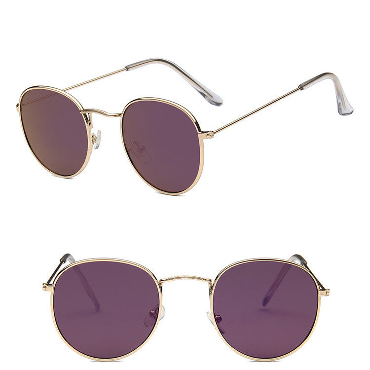 Retro Classic Semi-Rimless Polarized UV400  Sunglasses