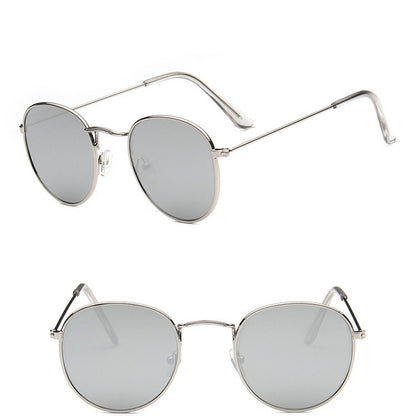 Retro Classic Semi-Rimless Polarized UV400  Sunglasses