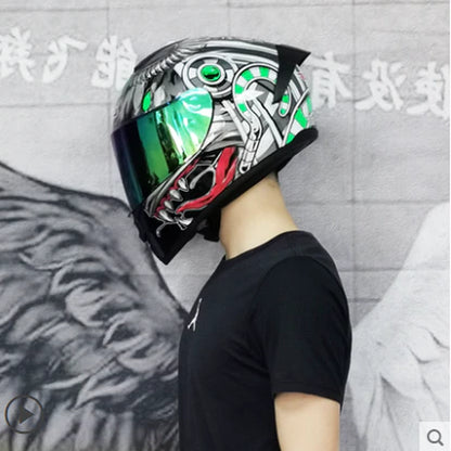 Men Motorcycle Helmet Women Full Face Warm Winter Motor Bike Moto Scooter Motorbike Helmets