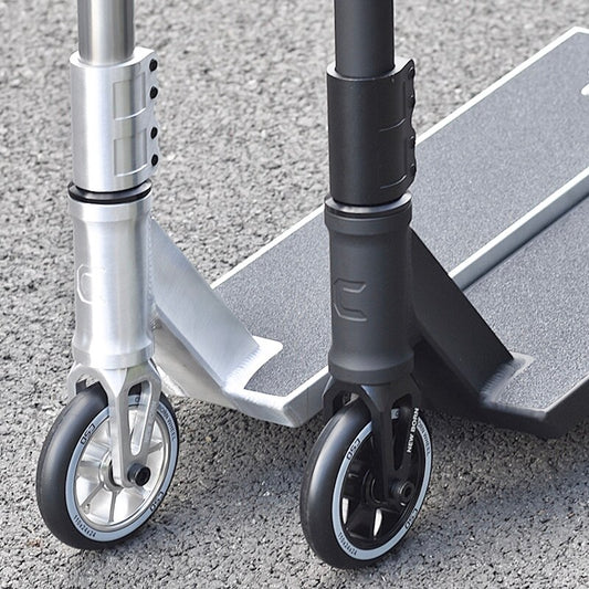 Extreme Sport Stunt Trick Pro Scooters for Adults Assembling Aluminum Competitive for Professional Beginners Black/Silver