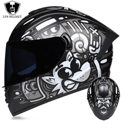 Men Motorcycle Helmet Women Full Face Warm Winter Motor Bike Moto Scooter Motorbike Helmets