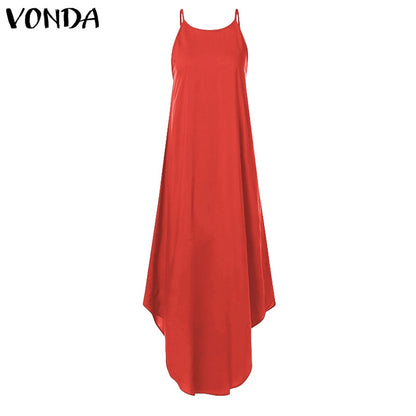Sexy Sleeveless Summer Long Dresses