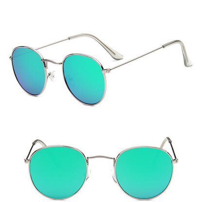 Retro Classic Semi-Rimless Polarized UV400  Sunglasses