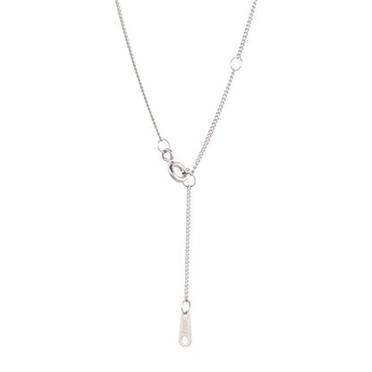 Two Circle Interlocking Pendant Necklace