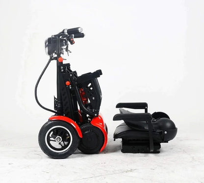 Factory Offer CE Certified Electric Folding Quad Vehicle Scooter Well Appointed Stable Suitable for Kids, Adults and the Elderly