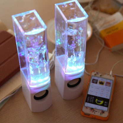 Portable LED Light Speakers for PC Laptop, Phone