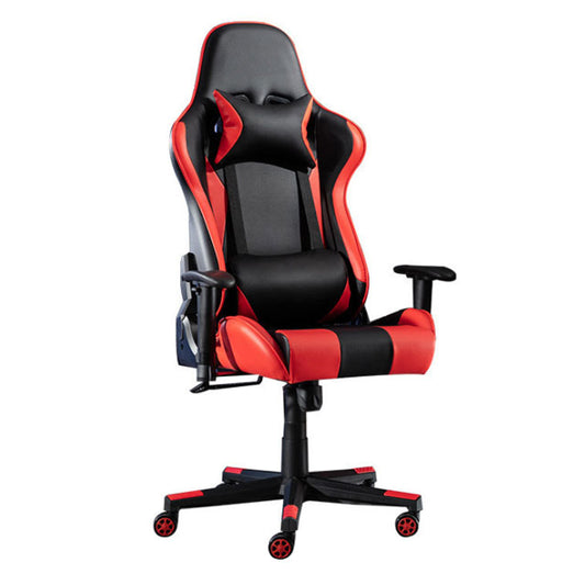Modern Ergonomic Swivel Gaming Chair (Pink)