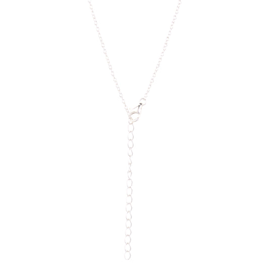 925 Sterling Silver Red Heart Pendant Necklace