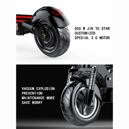 2022 Folding Parent-Child Electric Scooter for Work Scooter Lithium Battery Large Capacity Long Endurance Electric Scooter