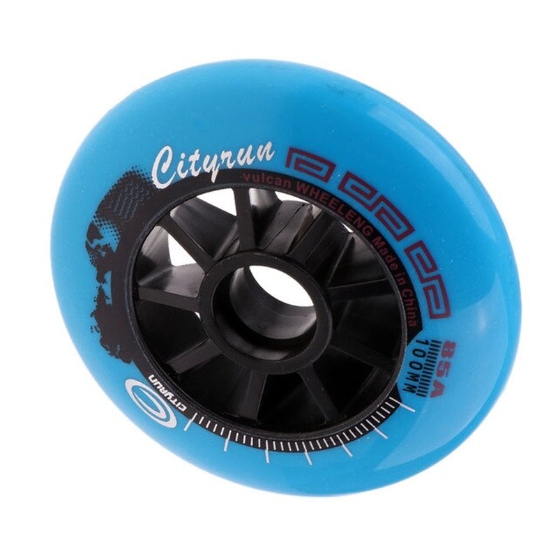 3 Colors High Elastic Inline Skate Wheels Outdoor Speed Skating Scooter Wheels 90/100/110Mm