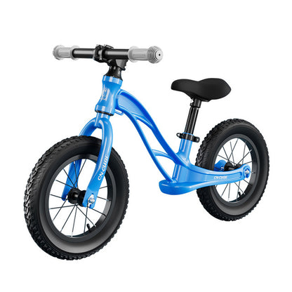 Pedal-Free Scooter, Magnesium Alloy Balanced Scooter and Integrated Frame Are Safer and Lighter, 12 Inch Children'S Scooter