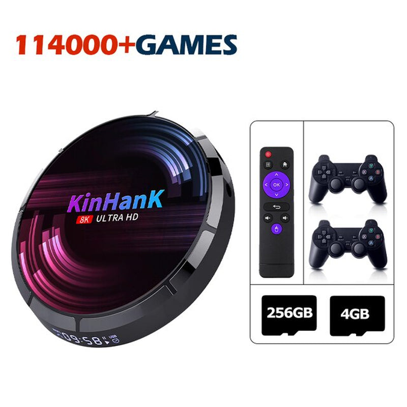 Retro Video Game Console Super Console X Max 4K HD Wifi with 114000 Games for Ps1/Psp/Dc/Sega Saturn/Md/Naomi Game Player TV Box