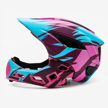 Children Cycling Helmet Detachable Full Face Kids Bike Sports Safety Helmet Child Skateboarding Motorcycle Roller Skating Helmet