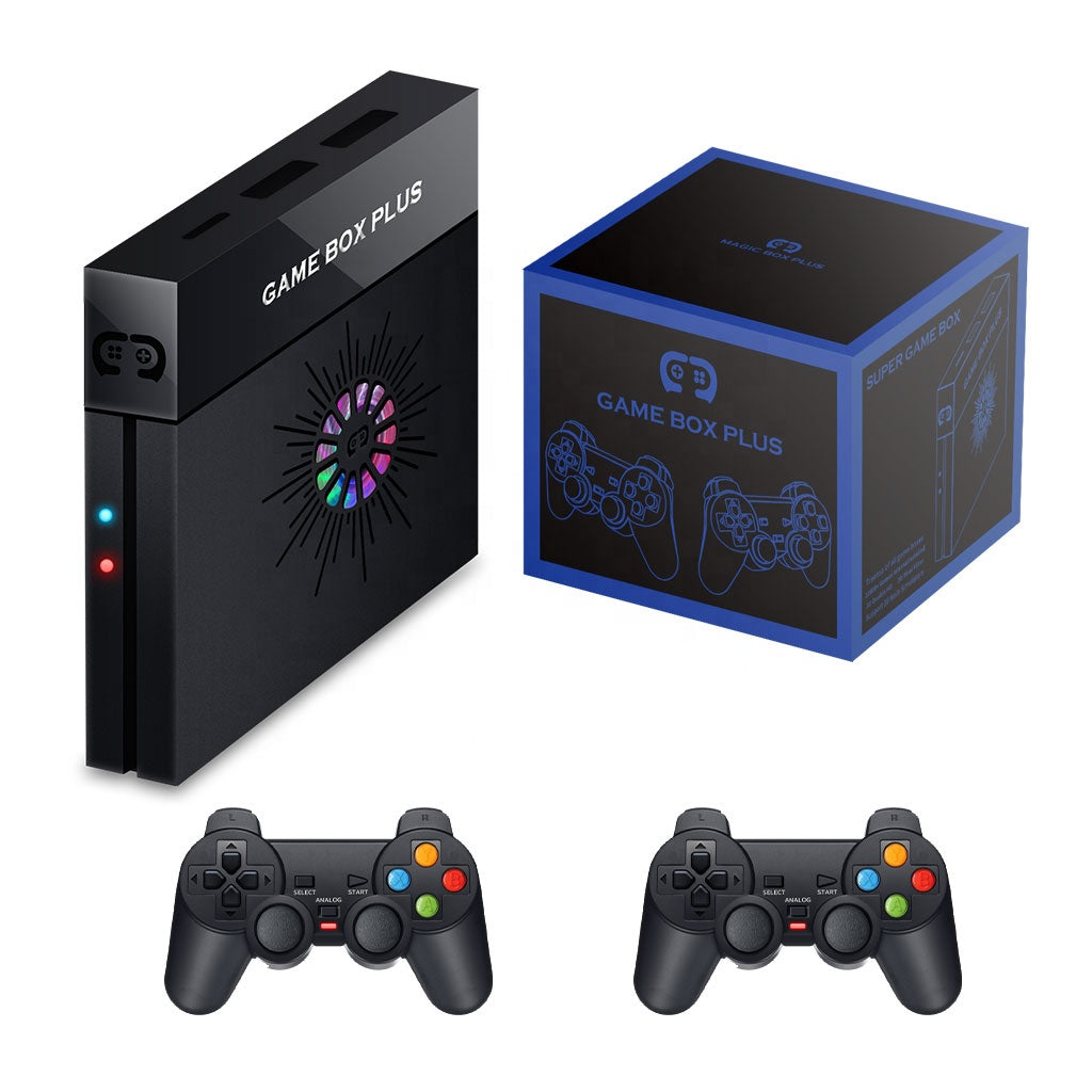 X6 Game Box Plus Game Console 4k Family Retro Games 64/128gb With 10000+3D Games