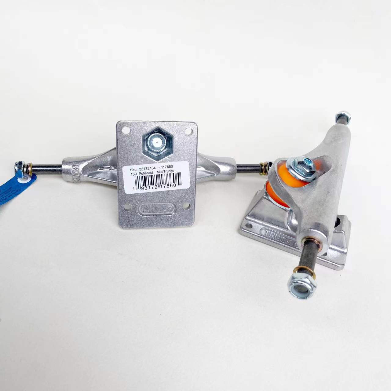 139Mm Venture Skateboard Trucks Good Quality Aluminum Alloy Truck Carbon Steel Hollow Kingpin Skate Trucks