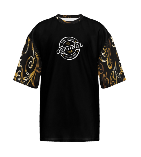 Original Era Accent Gold Men’s Oversized Short-Sleeve T-Shirt