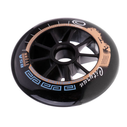 3 Colors High Elastic Inline Skate Wheels Outdoor Speed Skating Scooter Wheels 90/100/110Mm