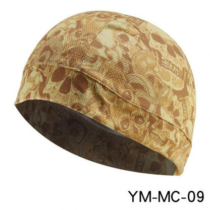Motorcycle Helmet Inner Cap Windproof Mask Moisture Wicking Cooling Inner Liner Beanie Dome Quick Dry Hat Accessories