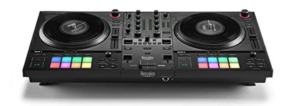 Hercules DJControl Inpulse T7 2-Deck Motorized DJ Controller with Serato Lite and DJuced and similar feel to vinyl turntables